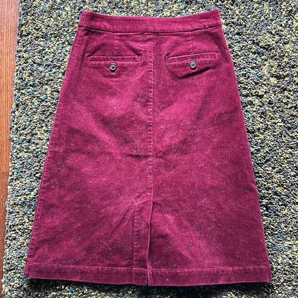 Teenie Weenie Corduroy Midi Skirt - Picture 4 of 5